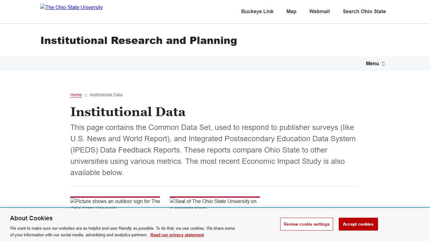 Institutional Data and Reports | The Ohio State University